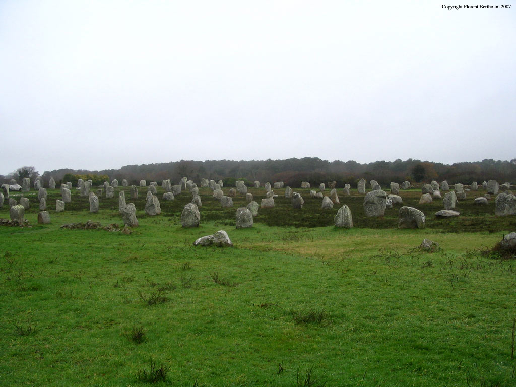 La Bretagne: Champ de Menhirs